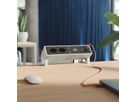 BACHMANN DESK2 2xCH 90° 1xUSB C/C 65W, L=0,2m INOX