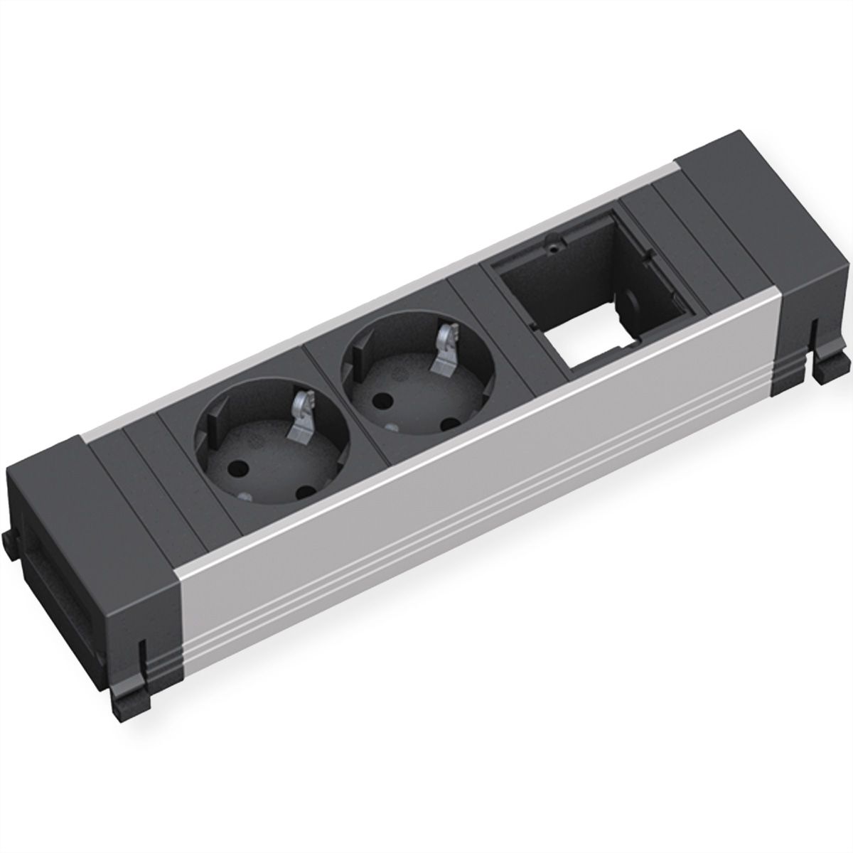 BACHMANN POWER FRAME Small 2x Schutzkontakt 1x ABD