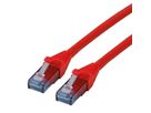 ROLINE Patchkabel Kat.6A UTP, Component Level, LSOH, rot, 0,3 m