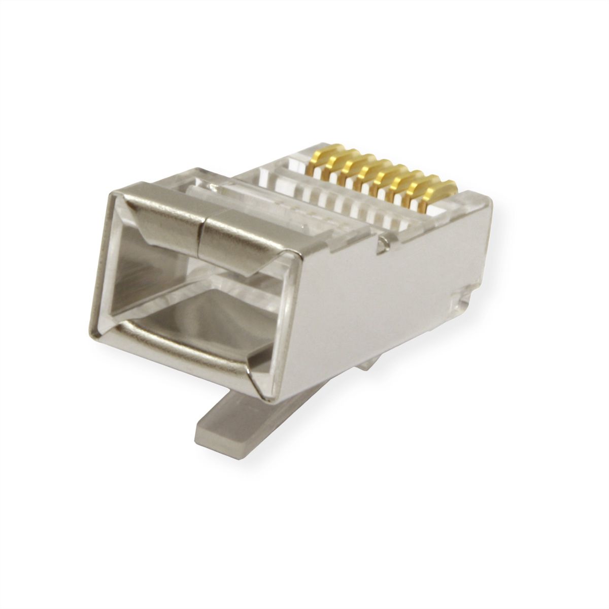 ROLINE Modular-Plug geschirmt, Cat.5e (Class D), 10 Stck