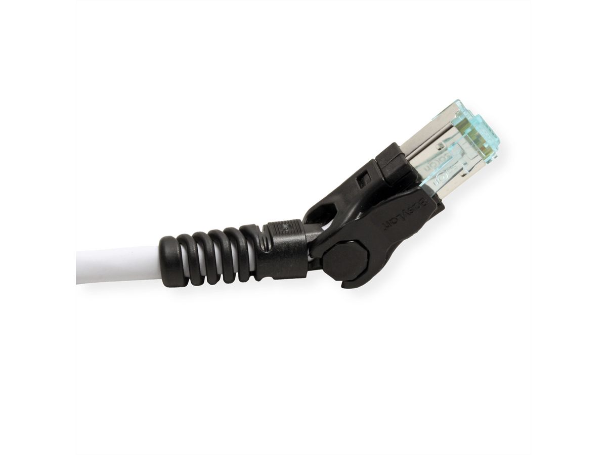 EasyLan VarioBoot Patchkabel Kat.6A, S/FTP, grau, 0,5 m