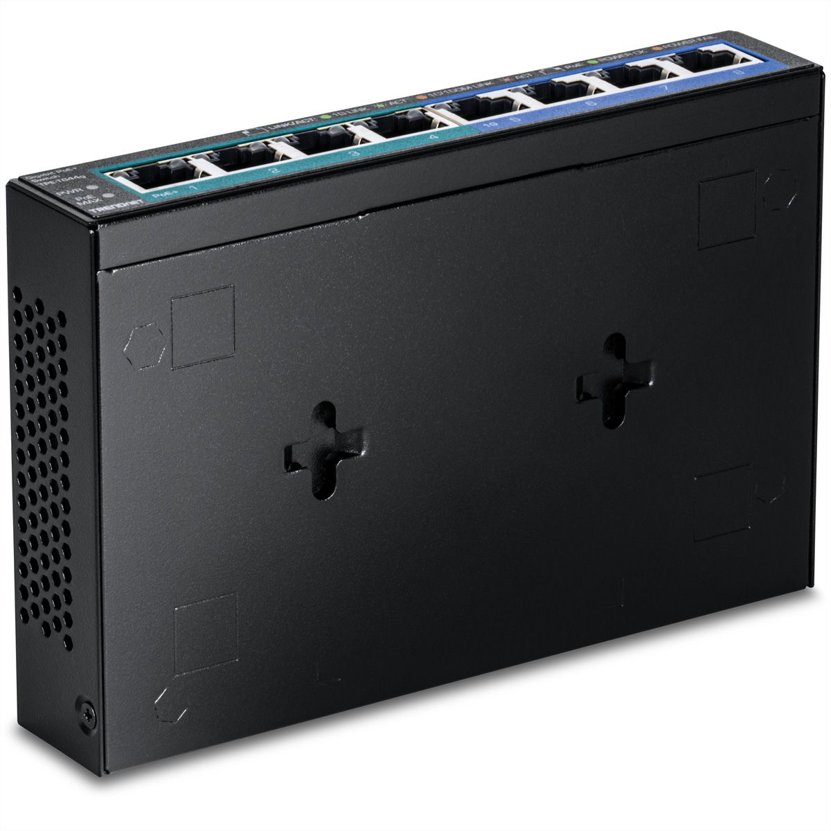 TRENDnet TPE-TG44g 8-Port PoE Switch GREENnet Gigabit, 4 PoE, 4 Non-PoE
