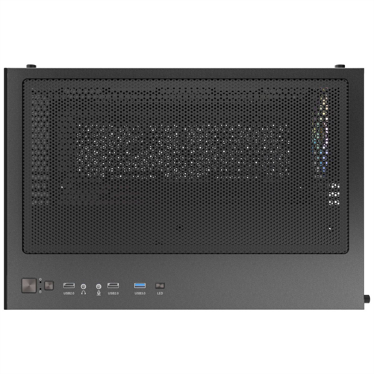 ANTEC CX600M ARGB B Micro-ATX Tower Gaming PC Gehäuse, schwarz