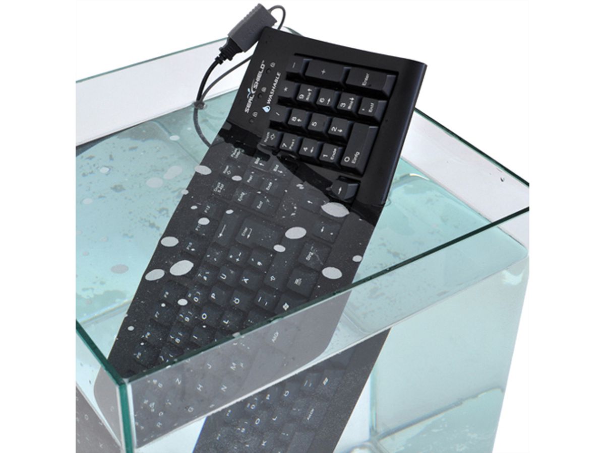 SEAL SHIELD Silver Seal Tastatur USB black SSKSV208DE