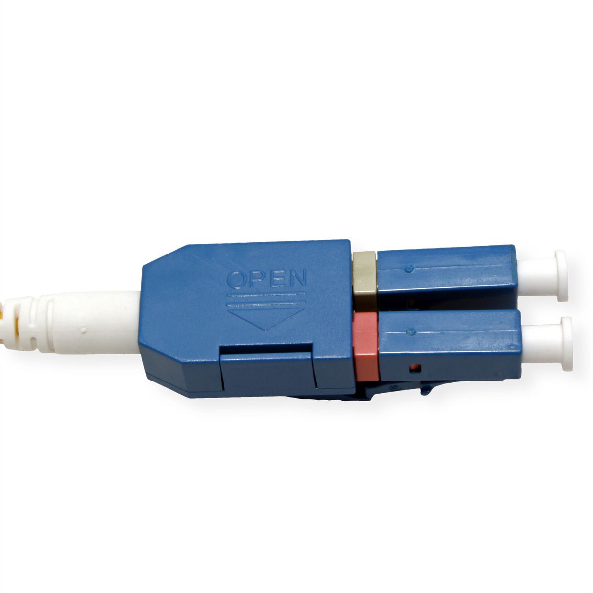 ROLINE LWL-Kabel duplex 9/125µm OS2, LC/LC, LSOH, UNIBOOT, Slim, gelb, 3 m