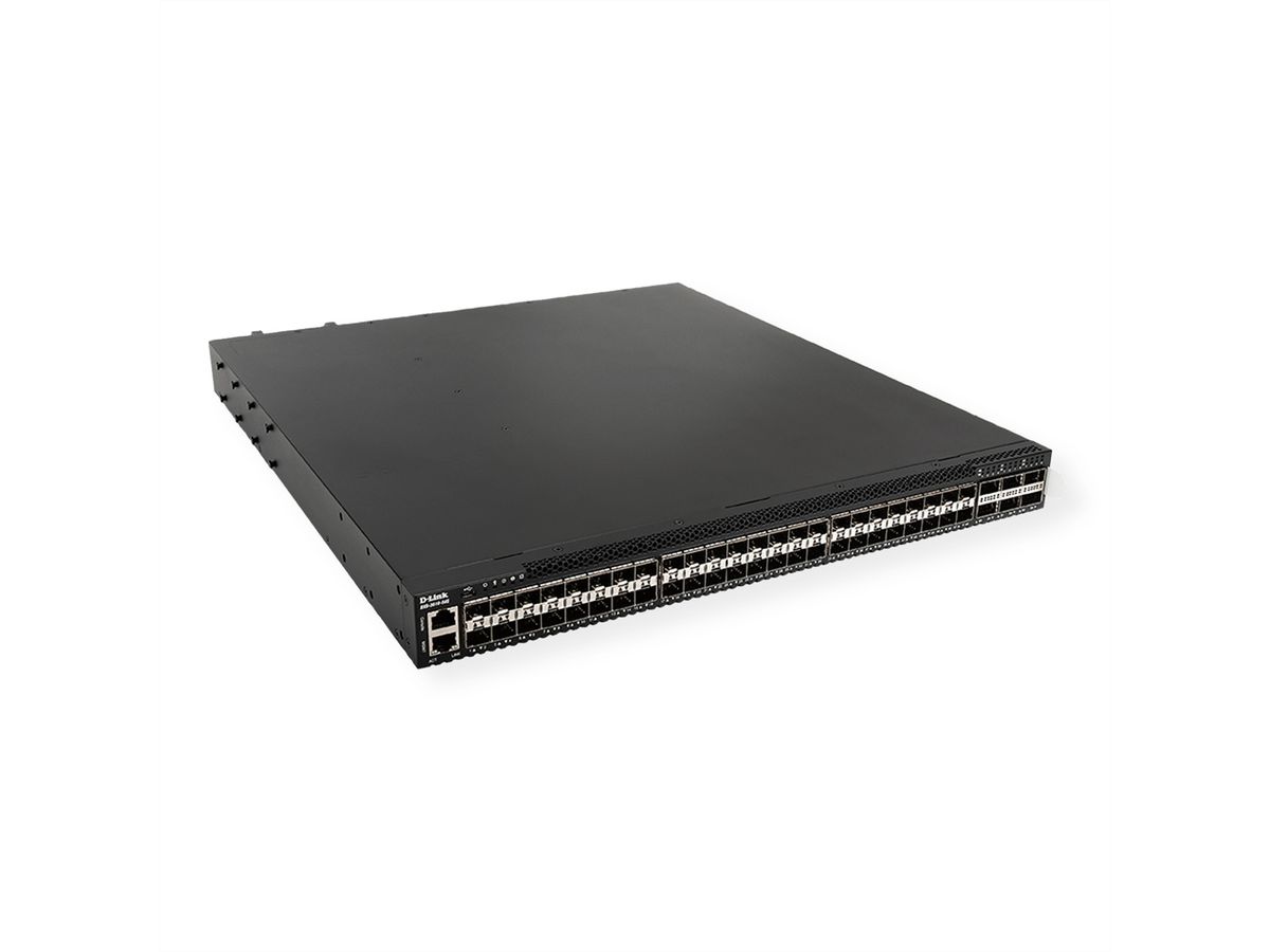 D-Link DXS-3610-54S/SI/E 48x 1/10GbE SFP/SFP+ Ports, 6x 40/100GbE QSFP+/QSFP28 Ports L3 Stackable 10G Managed Switch