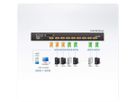 ATEN CL5708N 48cm-LCD KVM Switch, USB-PS/2,VGA, 8Ports, DE-Layout