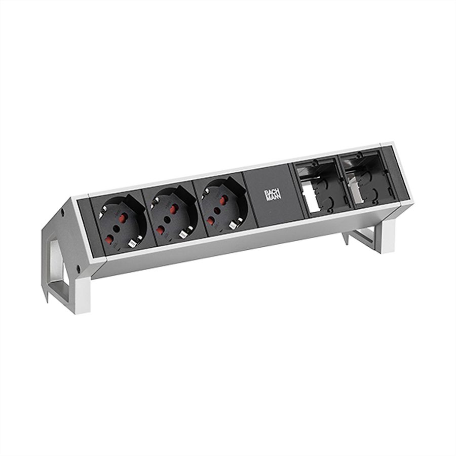 BACHMANN DESK2 3xP40 2xCM 0,2mGST18 Inox, Italia