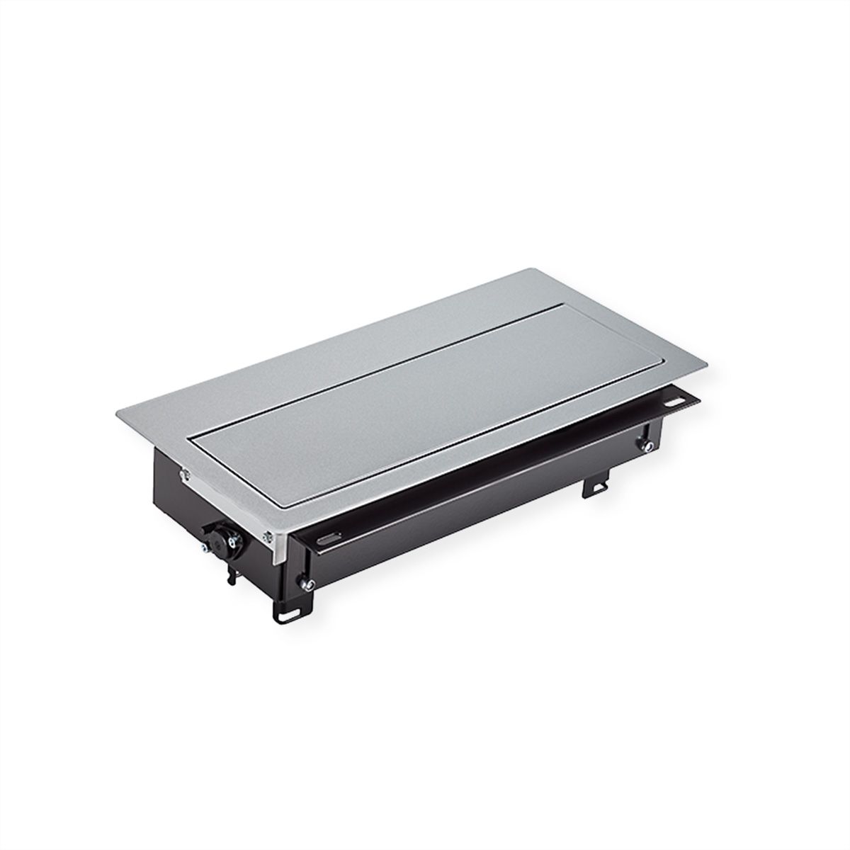 BACHMANN TOP FRAME Medium grau/schwarz, Auftisch-Version mit Rahmen
