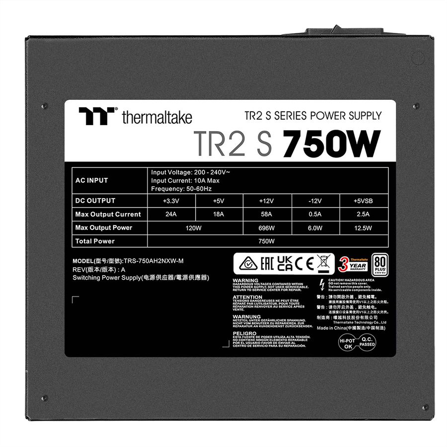 Thermaltake TR2 S 750W Netzteil