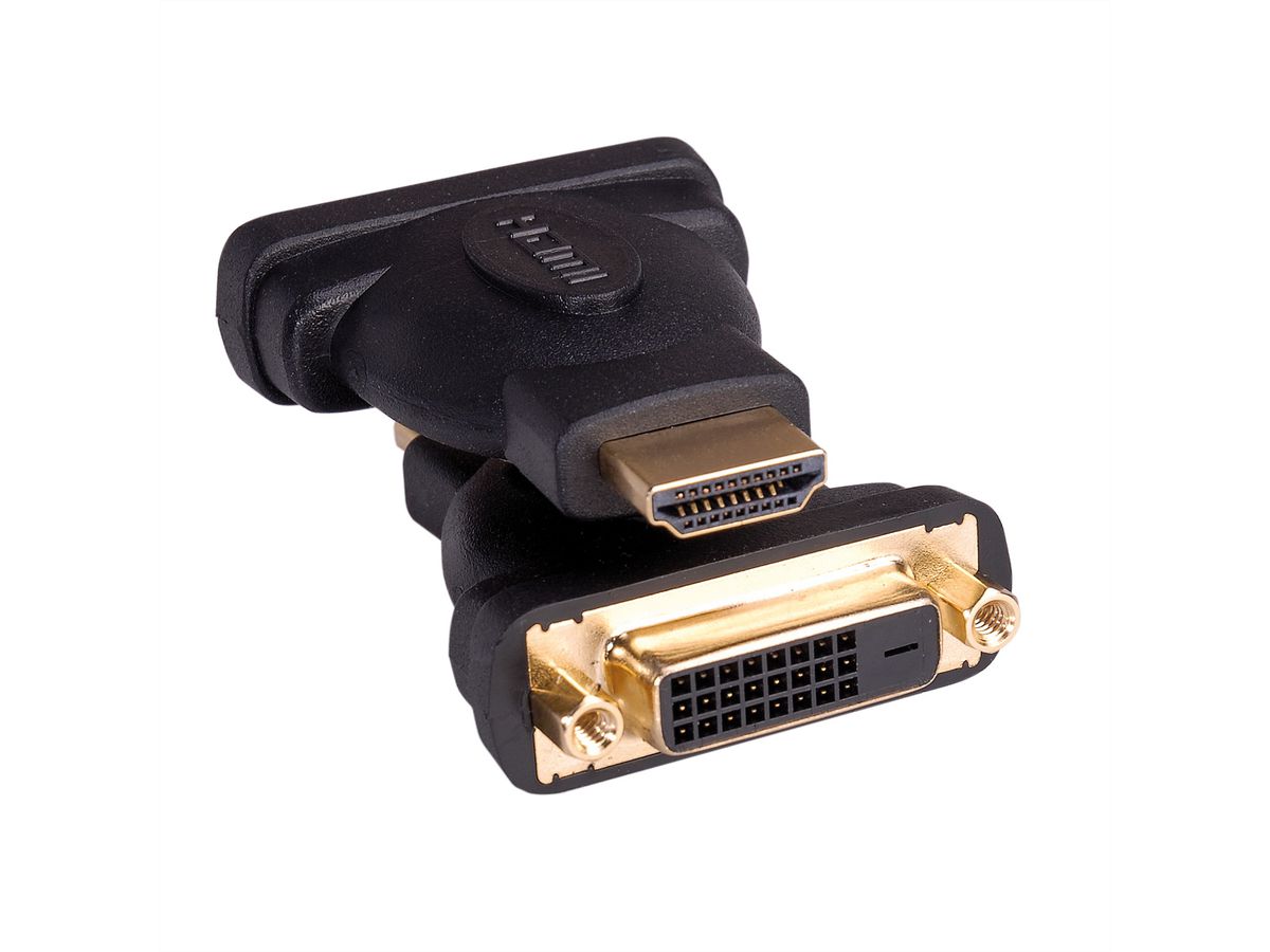 ROLINE HDMI-DVI Adapter, HDMI ST / DVI-D BU