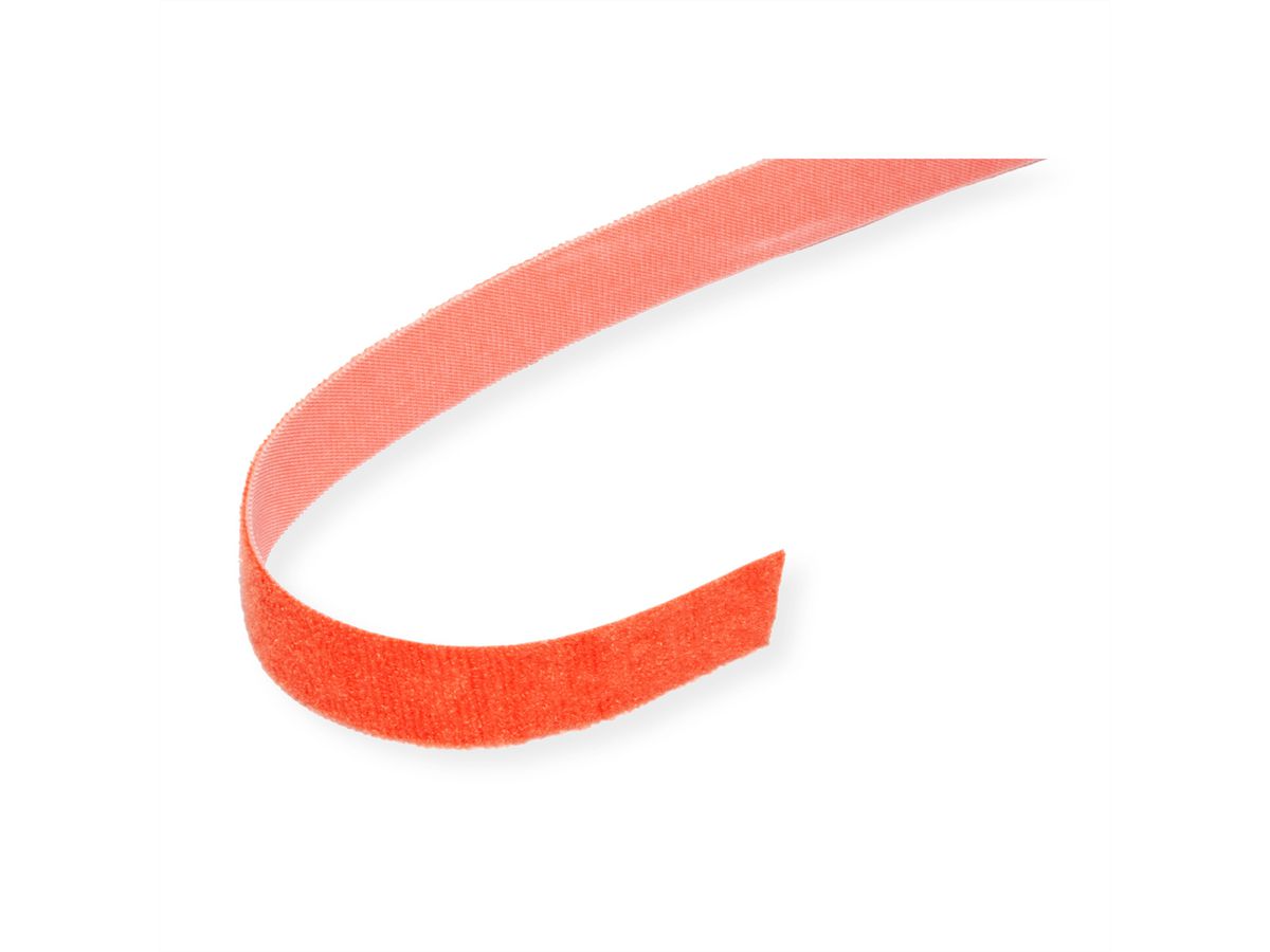 VELCRO® One Wrap® Band 20 mm breit, orange, 25 m