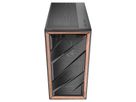 ANTEC FLUX PC Gehäuse Midi Tower Gaming ATX, schwarz