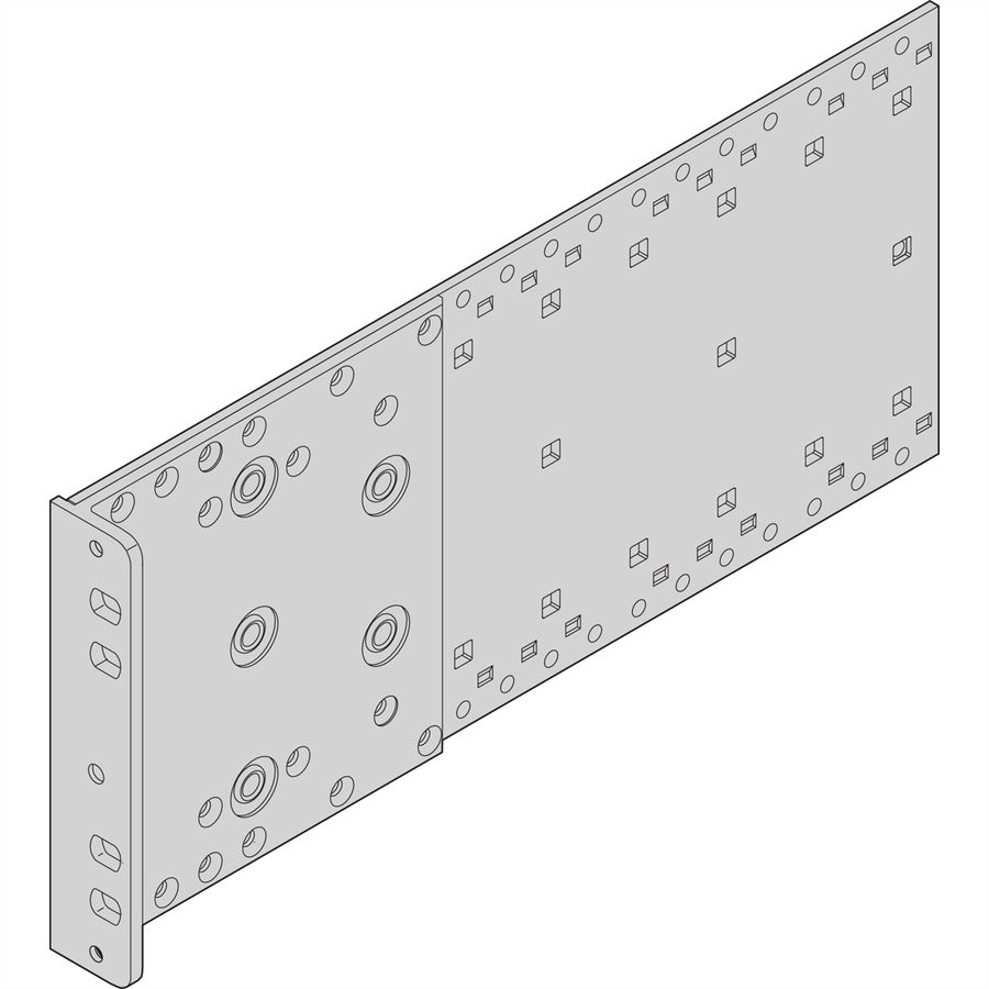 SCHROFF SEITENWD.R 6HE 295T (2ST)