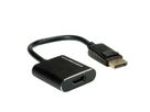 ROLINE DisplayPort-HDMI Adapter, v1.4, HDR 10, DP ST-HDMI BU, Aktiv