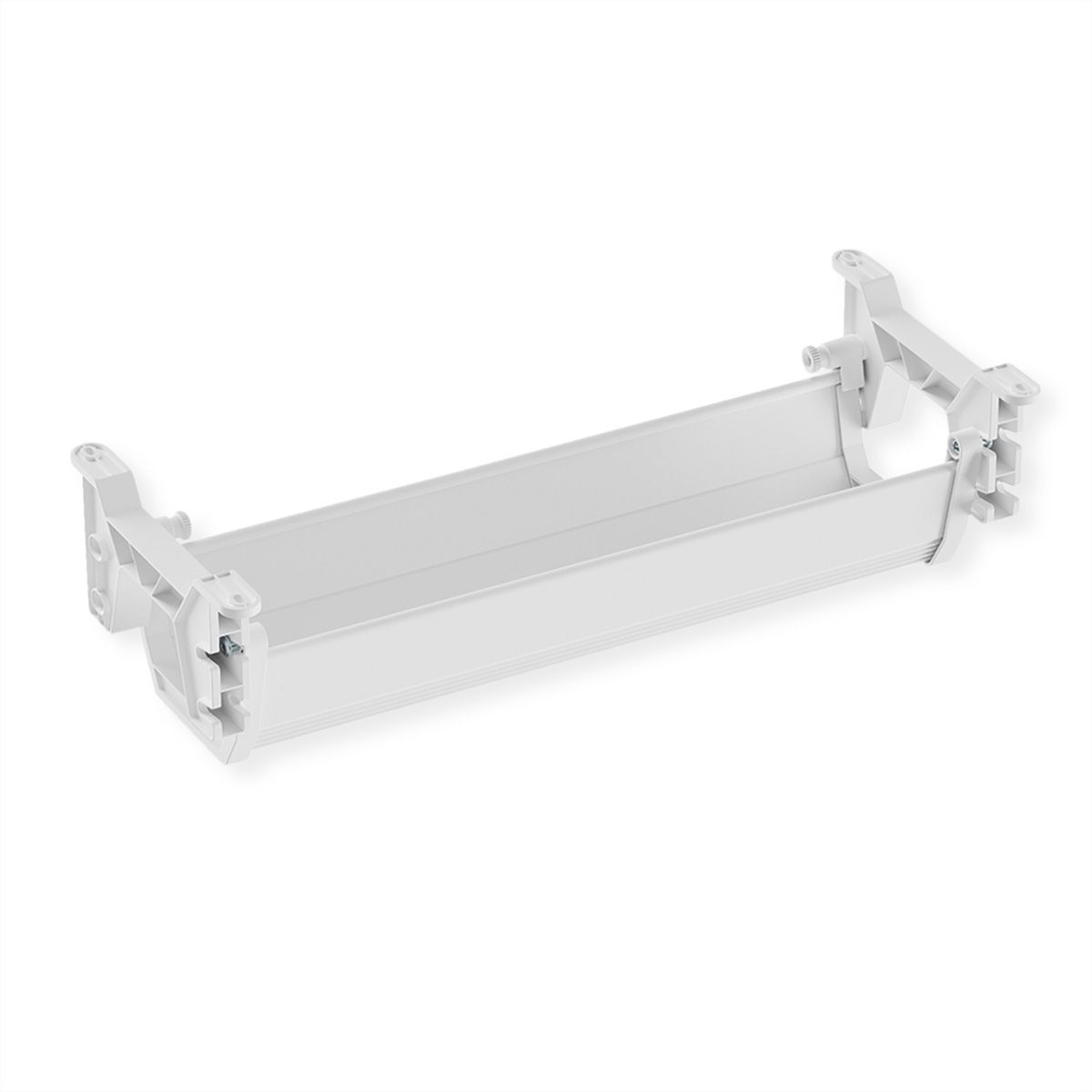 ROLINE Easy2Open Kabelkanal, Untertischmontage, weiß, 44,9 cm
