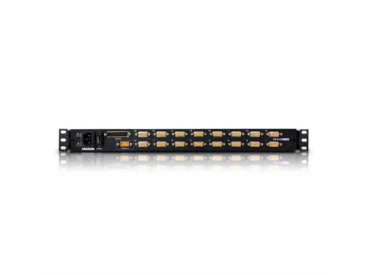 ATEN CL5716N LCD KVM Sw,USB-PS/2, VGA, FR-Layout