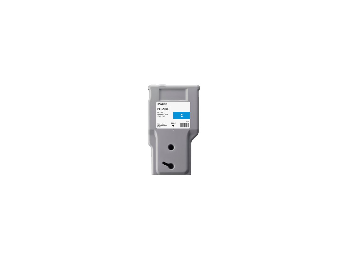 Canon PFI-207 Cyan Tintenpatrone