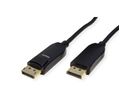 ROLINE DisplayPort v2.1 Kabel (AOC), 10K@60Hz, 54Gbit/s, UHBR13.5, ST/ST, 15 m
