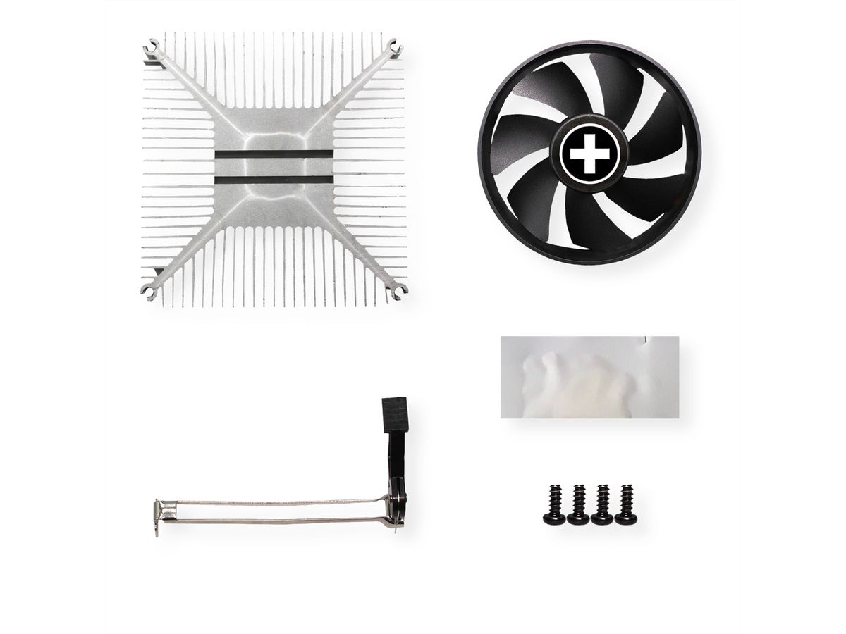 Xilence A200 AMD CPU Kühler, Top Blow, 92mm Lüfter, 89W TDP