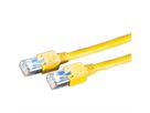 DÄTWYLER Patchkabel Kat.5e (Class D) S/UTP, CU 5502 flex LSOH, Hirose TM11, gelb, 20 m