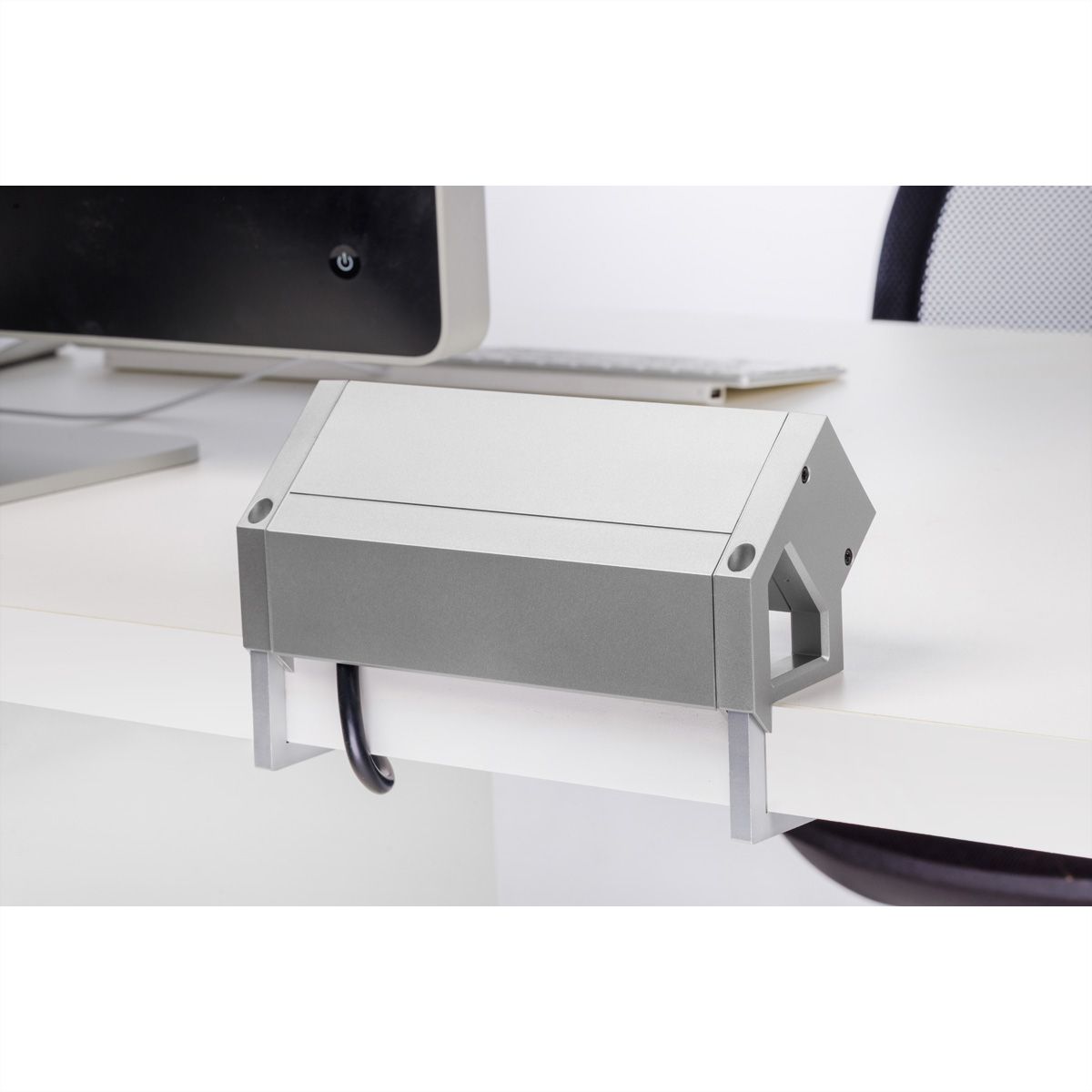 BACHMANN DESK2 3x Schutzkontakt GST18 Inox