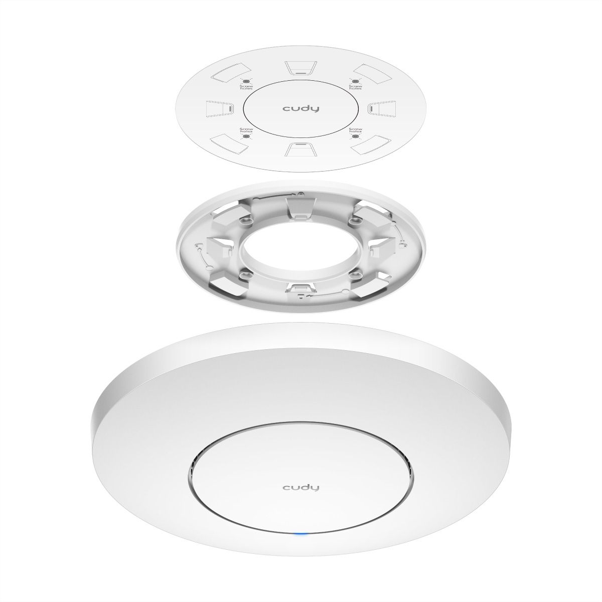 CUDY AP11000 BE11000 Wi-Fi7 Access Point Tri-Band 2.5G mit 10G SFP+