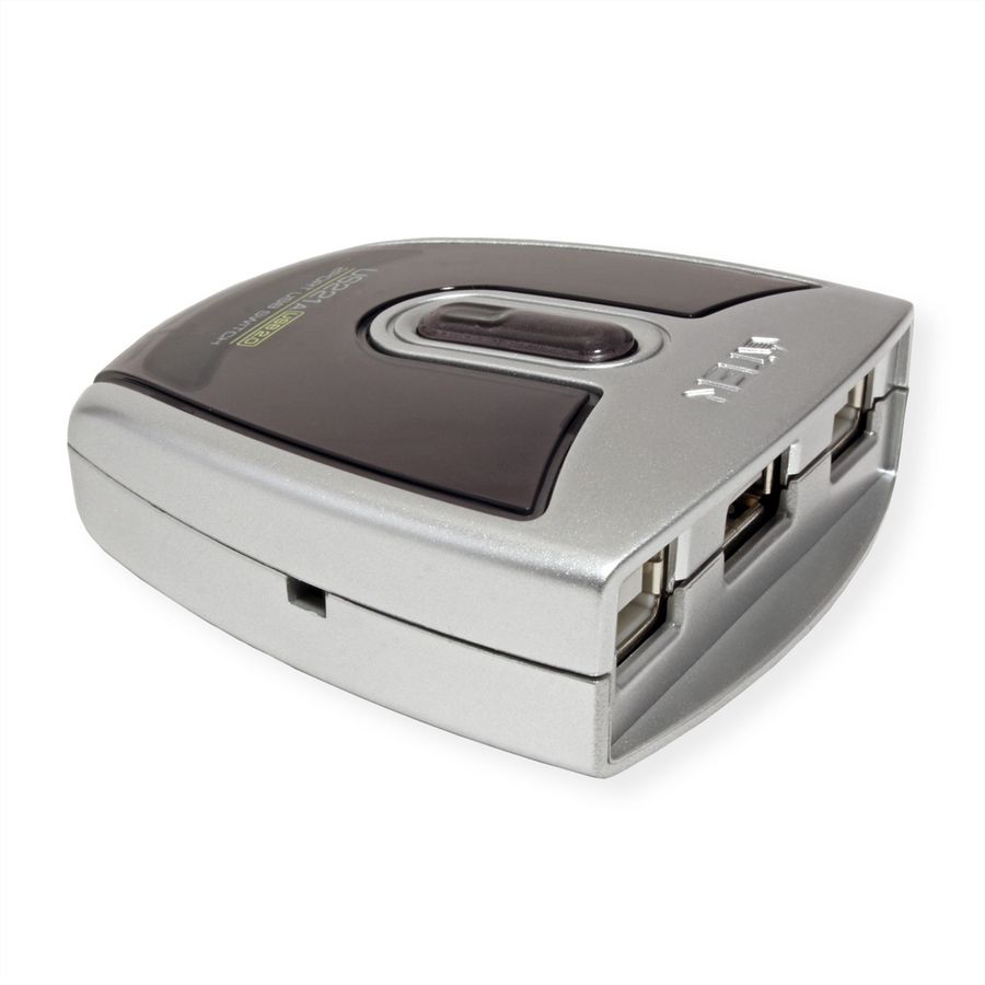 ATEN US221A USB 2.0-Peripheriegeräte-Switch mit 2 Ports