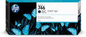 HP 746 Mattschwarz DesignJet Tintenpatrone, 300 ml