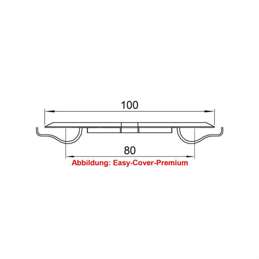 BACHMANN Easy-Cover-Premium schwarz