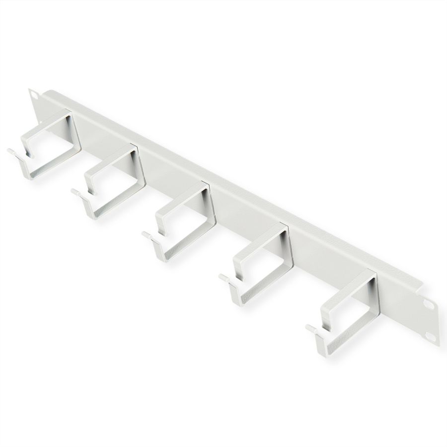 ROLINE 19-Zoll Rangierpanel 1 HE, 40x60mm grau