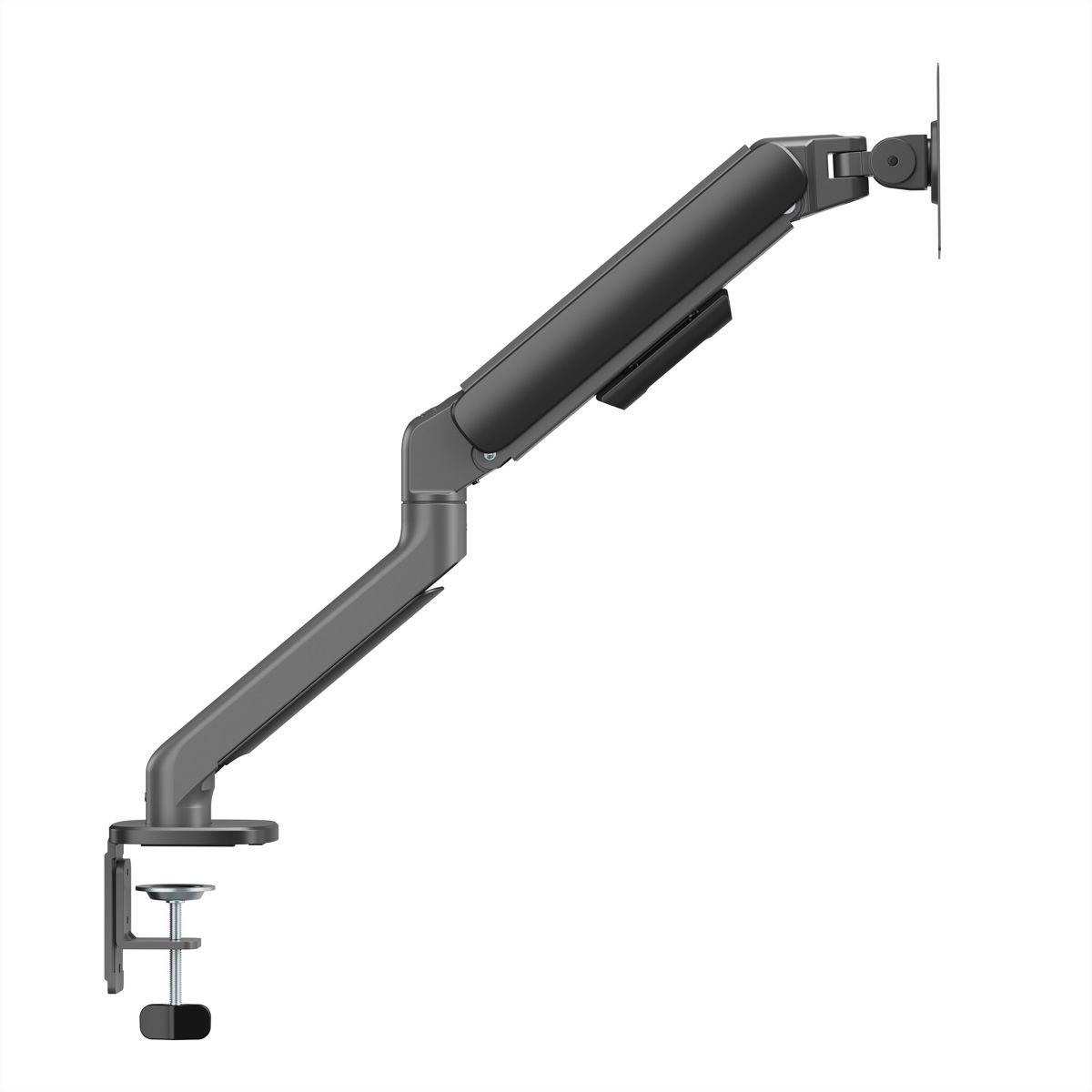 STANDARD Monitorarm, Mechanische Feder, 17–32 Zoll, max. 10 kg, schwarz