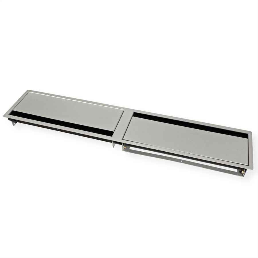 BACHMANN CONI DUO Einbaurahmen 2 x Large, grau