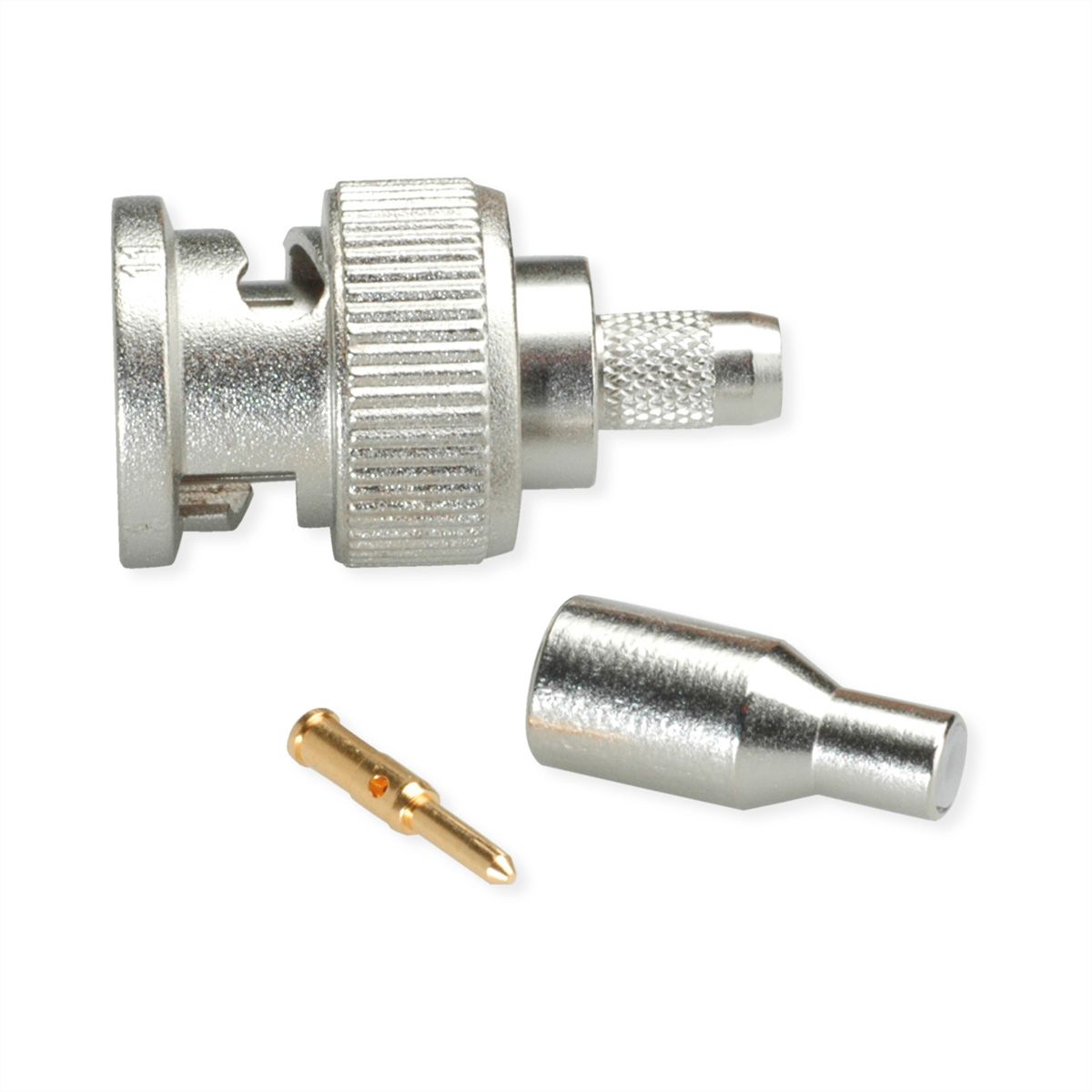 TELEGÄRTNER BNC-Crimpstecker 75 Ohm für RG-179B/U
