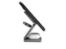 ROLINE 3-in-1 Induktions-Ladestation, faltbar, für Samsung