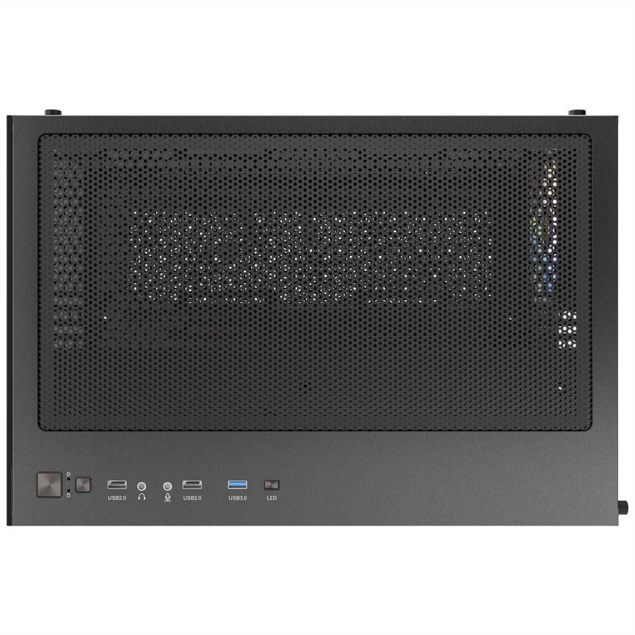 ANTEC CX600M ARGB B Micro-ATX Tower Gaming PC Gehäuse, schwarz