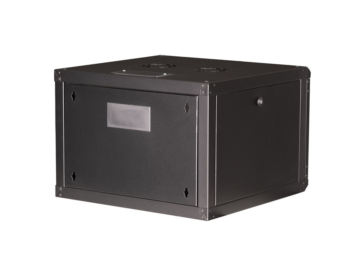 ROLINE 19-Zoll Wandgehäuse Pro 7 HE, 600x600 BxT schwarz