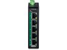 TRENDnet TI-PGLC50 5-Port Gigabit PoE+ Industrial DIN-Rail Mini Switch