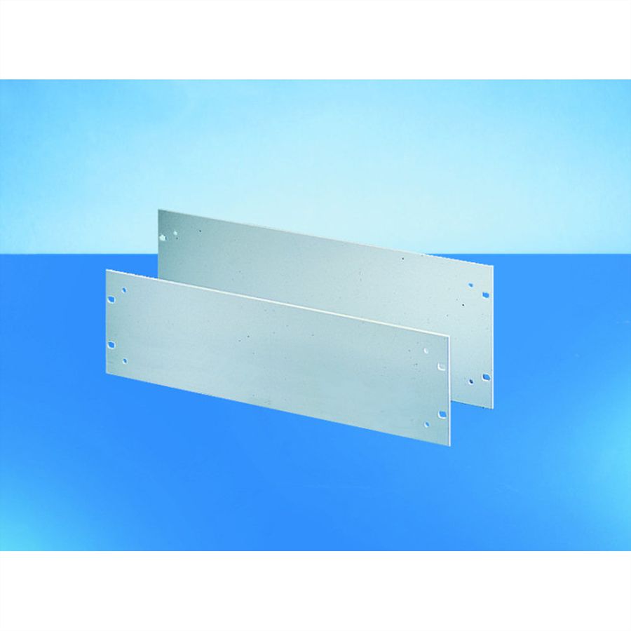 SCHROFF 19"-Frontplatte - 19"-FRONTPLATTE 2HE ELOX.