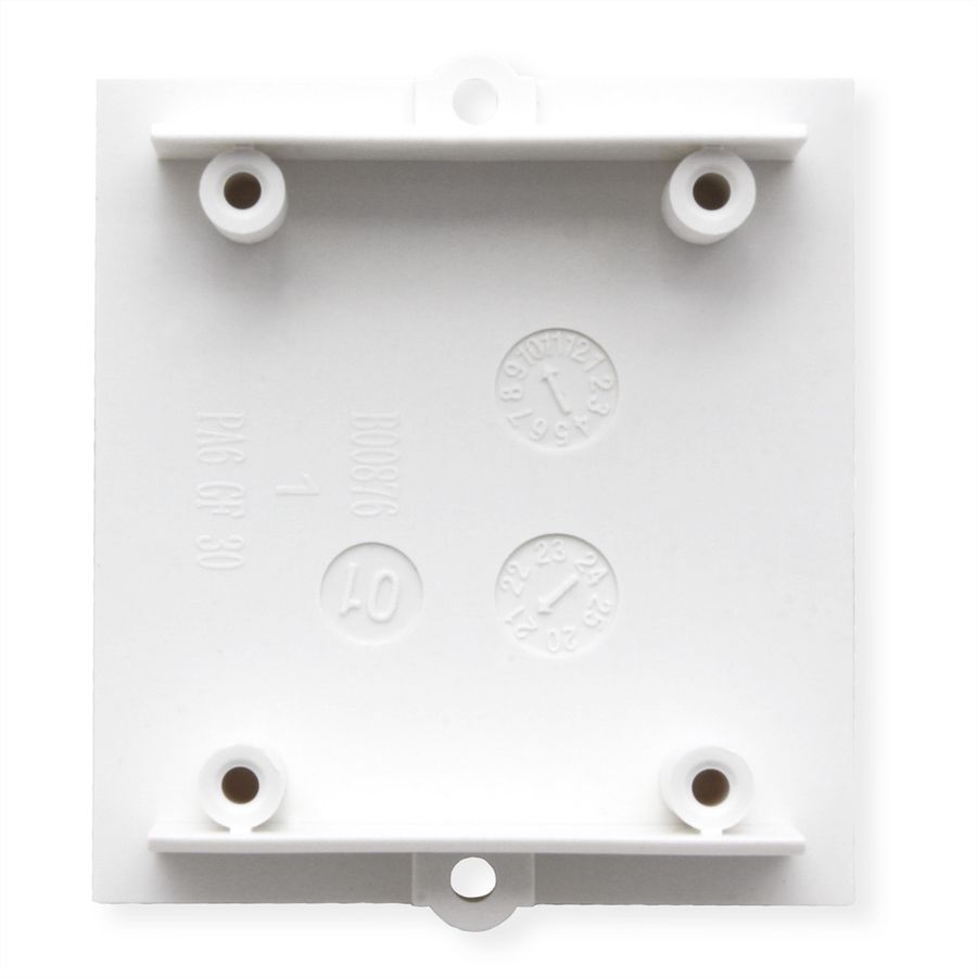 BACHMANN Rahmen Blind mit Anschraubdome weiss