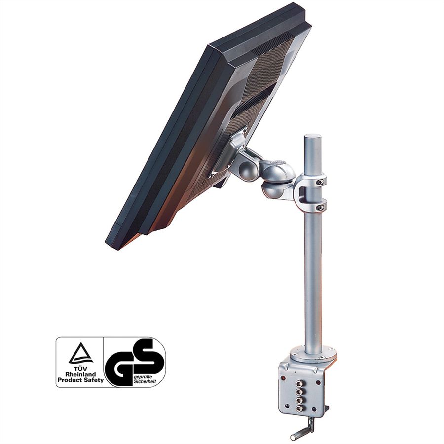 ROLINE LCD-Arm Trägerstange, 2 Gelenke, Tischmontage, bis 12 kg