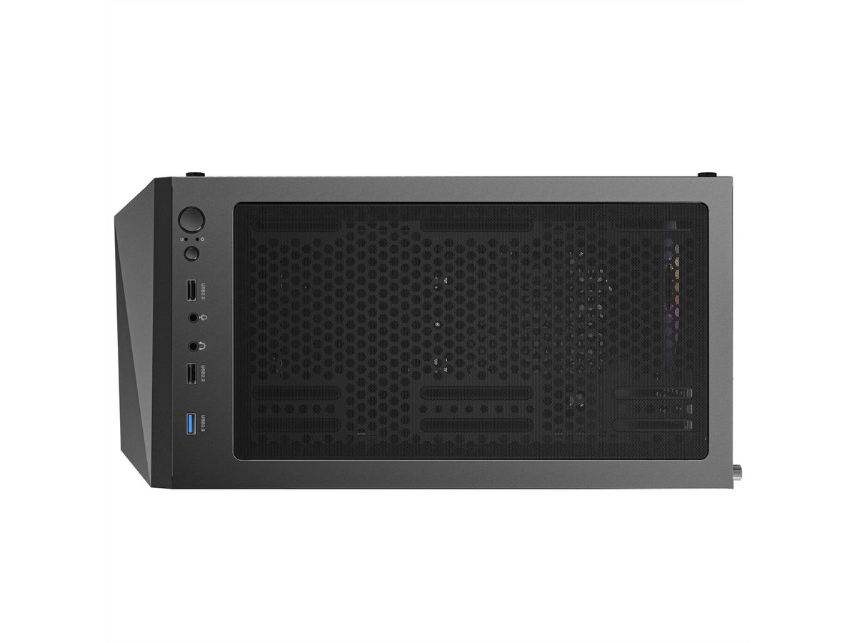 ANTEC AX61 Elite PC Gehäuse Midi Tower Gaming ATX, schwarz