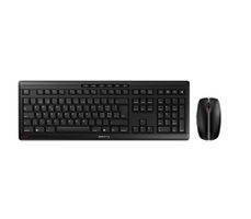 CHERRY Stream Desktop Recharge Tastatur Maus enthalten RF Wireless QWERTZ Schweiz Schwarz