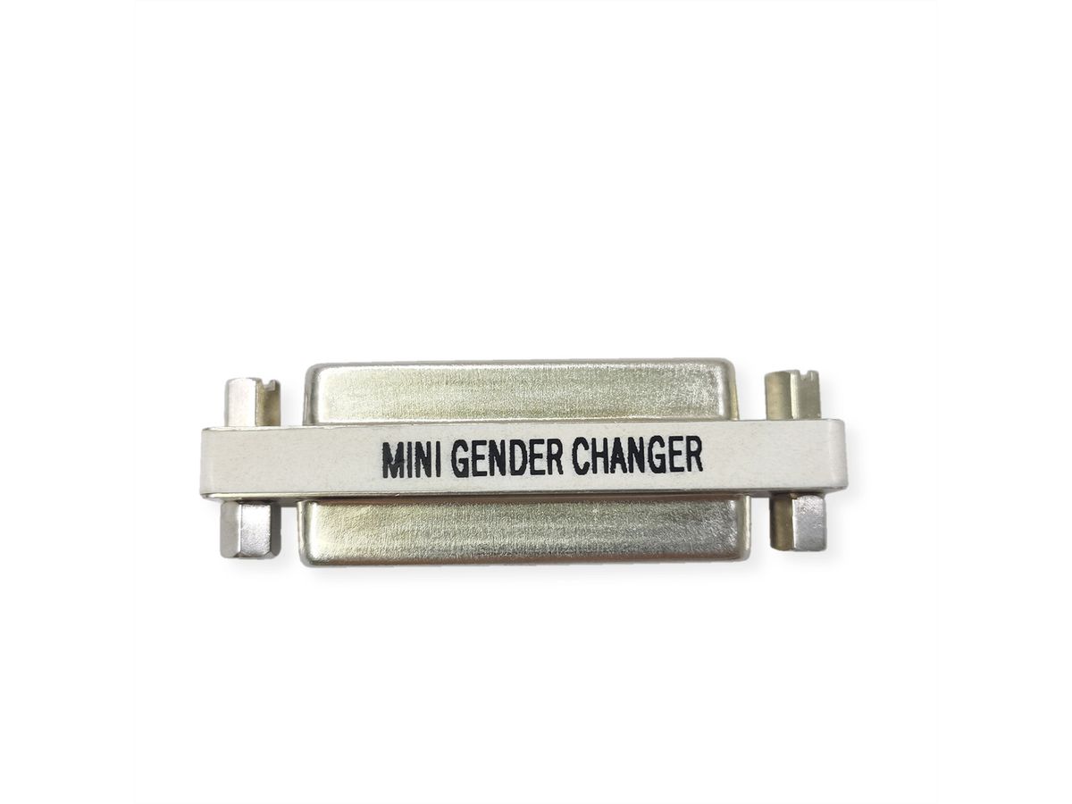 VALUE Mini Gender Changer, 25pol. Buchse-Buchse