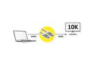 ROLINE 10K HDMI Ultra High Speed Kabel, ST/ST, schwarz, 2 m