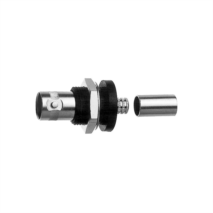 TELEGÄRTNER BNC-Kabeleinbaubuchse 75 Ohm für RG-59B/U, isoliert