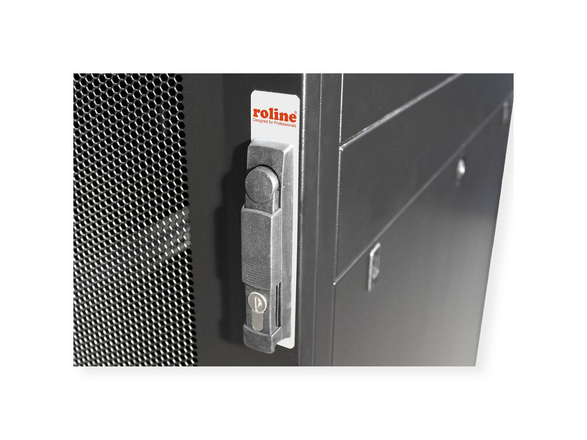 ROLINE 19-Zoll Serverschrank Pro 42 HE, 600x1200 BxT schwarz
