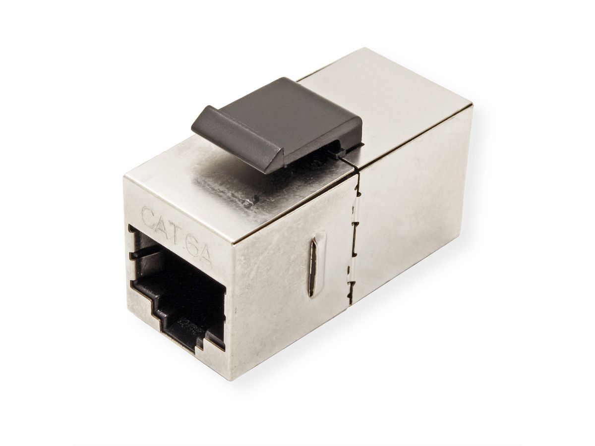 VALUE RJ-45 Kupplung, Keystone, geschirmt, Kat.6A (Class EA)