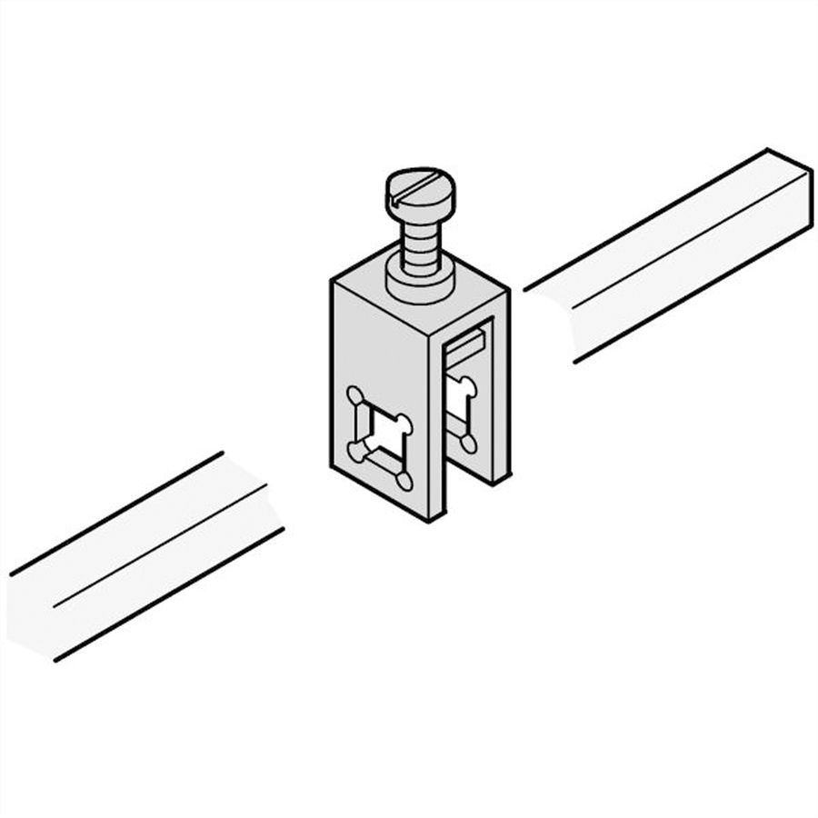 SCHROFF Anschlussklemmen für Erdungsschiene - VERTEILERKLEMME 16MM 10STK