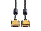 ROLINE GOLD Monitorkabel DVI, ST-ST, (24+1) dual link, 3 m